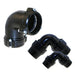 Air Volution HR Range Pipe System 90º Equal Tube x Tube AL Elbow Fittings | Diameter 20(mm) | GO90AL020 - FluidAirFittings