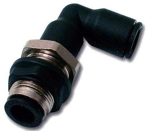 Parker-Legris LF3000 Series Equal Bulkhead Elbow | 12mm Tube | 31391200 - FluidAirFittings