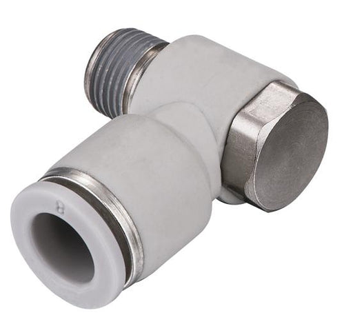 XHnotion Male Stud Banjo BSPT 1/4" - 10mm Tube | WPH10-02 - FluidAirFittings