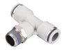 XHnotion Male Centre Leg Tee BSPT 3/8" - 12mm Tube | WPB12-03 - FluidAirFittings