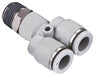 XHnotion Male Stud Y BSPT  1/4" - 8mm Tube | WPX8-02 - FluidAirFittings