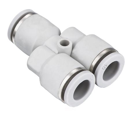 XHnotion Equal Y Push-In  Fittings | 6mm | WPY6 - FluidAirFittings