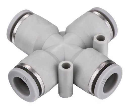 XHnotion Equal Cross Push-In  Fittings | 6mm | WPZA6 - FluidAirFittings