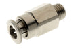 Aignep 58000 Series High Pressure Male Stud Metric M8-6mm Tube | 580006-M8X1 - FluidAirFittings