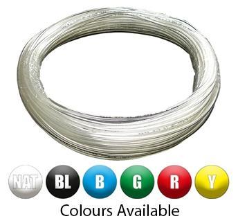 Polyurethane Tube 30m - All Colours - For Compression and Push- in Fittings. | 6.5 | MPT10X6.5BL