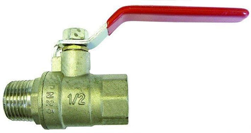 Lever Handle Ball Valve BSPP Male BSPP - Female BSPP | Size 1/4" | VLMF04 - FluidAirFittings