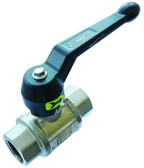 Vented Lever Ball Valve Screwed BSP Female | Size 3/8" | VLVENT06 - FluidAirFittings