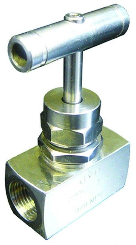 Stainless Steel Needle Valve - BSPP - Tee Handle. | 1/4" | SSVNE04 - FluidAirFittings