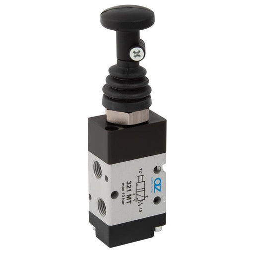 AZ Pneumatica 3/2  | Detent Push - Pull G1/8 | 321TT - FluidAirFittings