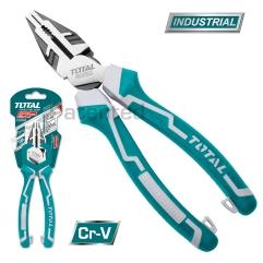 TOTAL Industrial - 7" High Leverage Combination -  Pliers | 6mm | THT210706S - FluidAirFittings