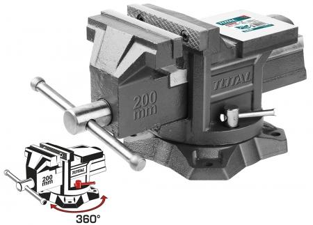 TOTAL Industrial -  8"Swivel -  Bench Vice Part No.  THT6186 |  | THT6186 - FluidAirFittings