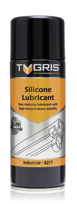 Tygris Non-Staining Silicone Lubricant | 400ml Size | R217