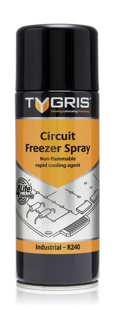 Tygris Circuit Freezer Spray | 400ml Size | R240 - FluidAirFittings