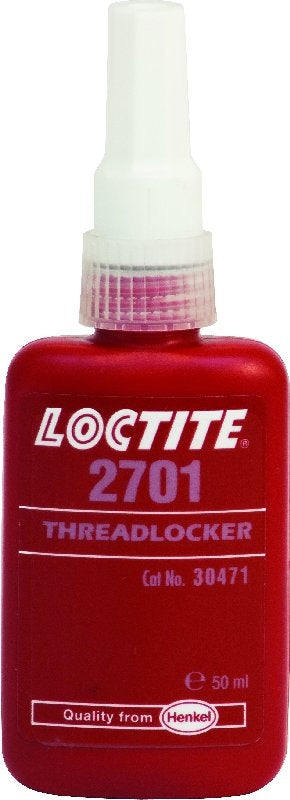Loctite 2701 Oil Resistant High Strength Threadlocker | Pack Size 50ml | LOC-234853 - FluidAirFittings