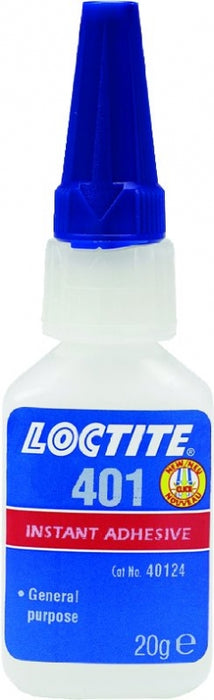 Loctite 401 Instant Adhesive, Pack Size 20g