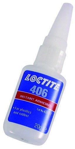 Loctite 406 Instant Plastic and Rubber Adhesive | Pack Size 20g | LOC-233695
